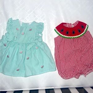 baby dress and baby romper
